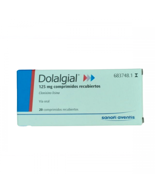 DOLALGIAL CLONIXINO LISINA 125 mg COMPRIMIDOS RECUBIERTOS